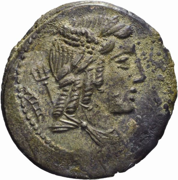 Repubblica Romana : GENS IULIA, DENARIO, Emissione: 85 a.C.  - Asta Numismatica - Associazione Nazionale - Case d'Asta italiane