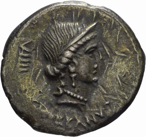 Repubblica Romana : GENS NORBANA, C. Norbanus, DENARIO, Emissione: 83 a.C.  - Asta Numismatica - Associazione Nazionale - Case d'Asta italiane