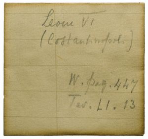 Impero Bizantino, LEONE VI, il saggio, 886-912 d.C., FOLLIS, Emissione: 886-912 d.C.  - Asta Numismatica - Associazione Nazionale - Case d'Asta italiane