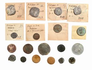 Sicilia - Lotto di 19 monete di Sicilia