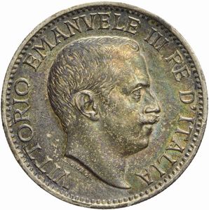 Regno d'Italia - Somalia, VITTORIO EMANUELE III, 1909-1925, 1/4 RUPIA 1910