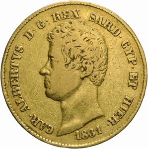 Regno di Sardegna - CARLO ALBERTO, 1831-1849, 20 LIRE