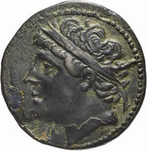 Sicilia - SIRACUSA, BRONZO, Emissione: 230-215 a.C.