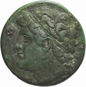 Sicilia - SIRACUSA, BRONZO, Emissione: 230-215 a.C.