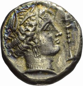 Sicilia - Siculo-punica, TETRADRAMMA, Emissione: 320-300 a.C.