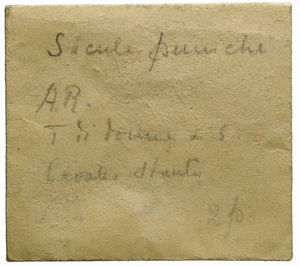 Zeugitana : CARTAGINE, SHEKEL 1/4, Emissione: 220-210 a.C.  - Asta Numismatica - Associazione Nazionale - Case d'Asta italiane