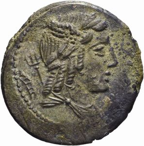 Repubblica Romana : GENS IULIA, DENARIO, Emissione: 85 a.C.  - Asta Numismatica - Associazione Nazionale - Case d'Asta italiane