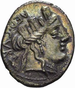 Repubblica Romana - GENS FURIA, DENARIO, Emissione: 84 a.C.