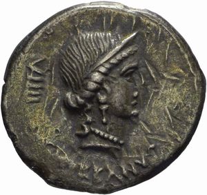 Repubblica Romana - GENS NORBANA, C. Norbanus, DENARIO, Emissione: 83 a.C.