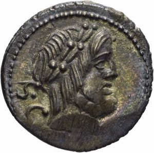 Repubblica Romana - GENS PROCILIA, DENARIO, Emissione: 80 a.C.