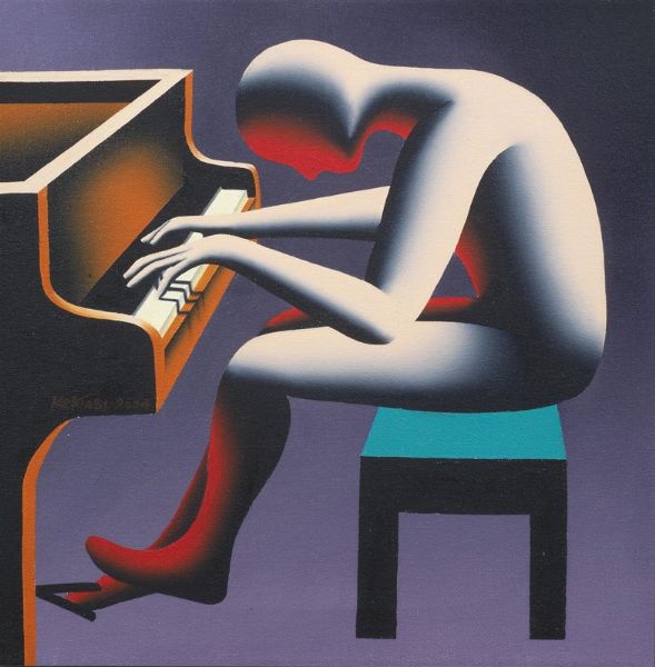Kostabi Mark : MARK KOSTABI  - Asta Arte Moderna e Contemporanea - Associazione Nazionale - Case d'Asta italiane
