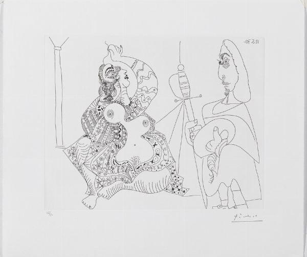 PICASSO PABLO : PABLO PICASSO  - Asta Arte Moderna e Contemporanea - Associazione Nazionale - Case d'Asta italiane