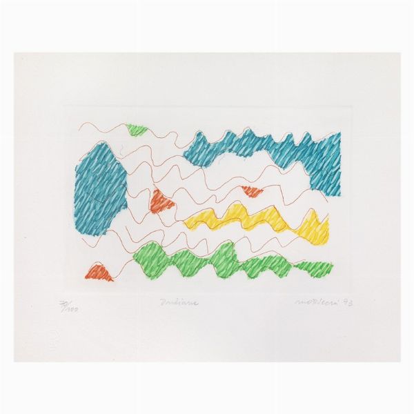 ANGELO MORICONI  - Asta Arte Moderna e Contemporanea - Associazione Nazionale - Case d'Asta italiane