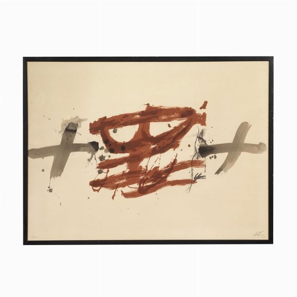 TAPIES ANTONI : ANTONI TAPIES  - Asta Arte Moderna e Contemporanea - Associazione Nazionale - Case d'Asta italiane