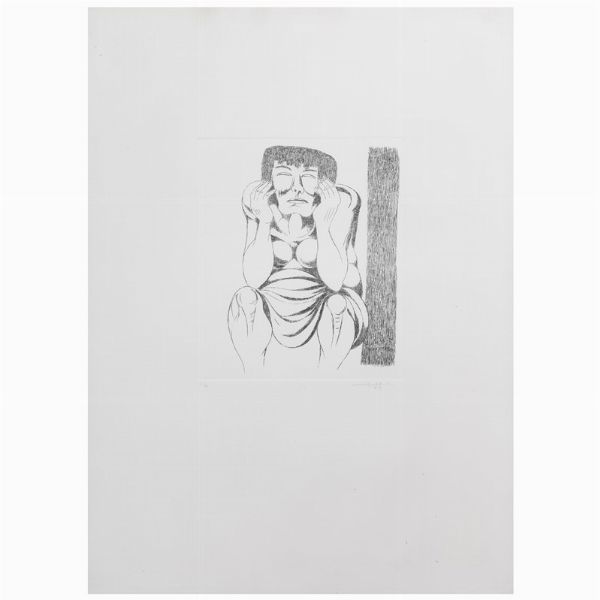 MIGNECO GIUSEPPE : GIUSEPPE MIGNECO  - Asta Arte Moderna e Contemporanea - Associazione Nazionale - Case d'Asta italiane