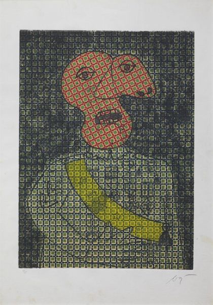 Baj Enrico : ENRICO BAJ  - Asta Arte Moderna e Contemporanea - Associazione Nazionale - Case d'Asta italiane