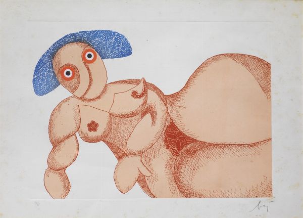 Baj Enrico : ENRICO BAJ  - Asta Arte Moderna e Contemporanea - Associazione Nazionale - Case d'Asta italiane