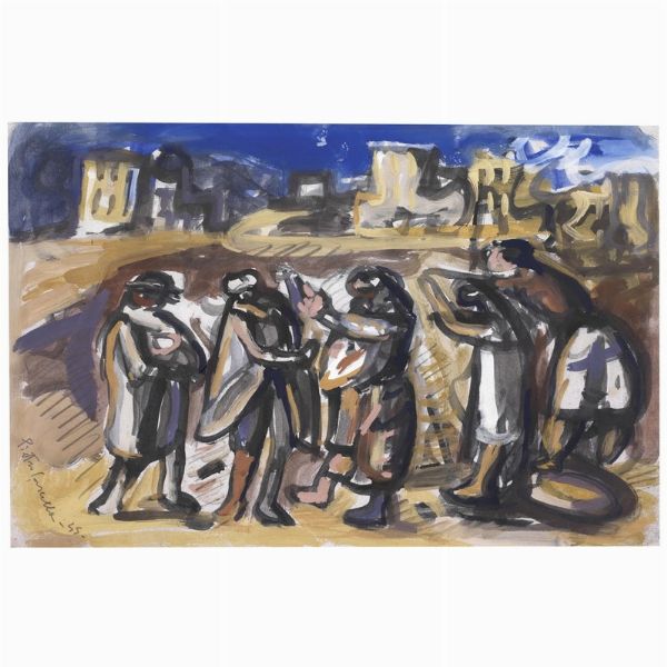 CASCELLA BASILIO : PIETRO CASCELLA  - Asta Arte Moderna e Contemporanea - Associazione Nazionale - Case d'Asta italiane