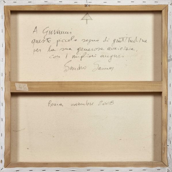 SANNA SANDRO : SANDRO SANNA  - Asta Arte Moderna e Contemporanea - Associazione Nazionale - Case d'Asta italiane