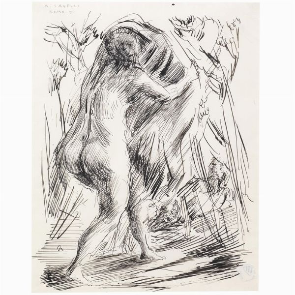 Savelli Angelo : ANGELO SAVELLI  - Asta Arte Moderna e Contemporanea - Associazione Nazionale - Case d'Asta italiane