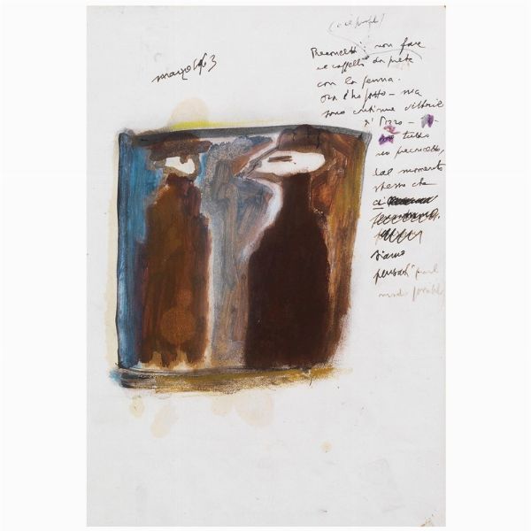 ZAVATTINI CESARE : CESARE ZAVATTINI  - Asta Arte Moderna e Contemporanea - Associazione Nazionale - Case d'Asta italiane