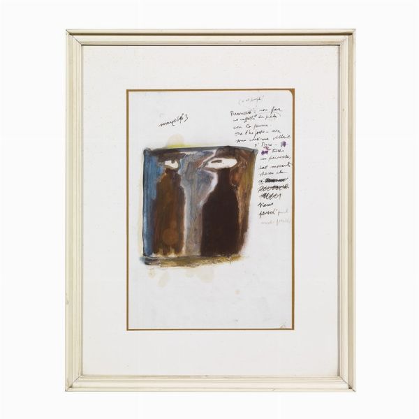 ZAVATTINI CESARE : CESARE ZAVATTINI  - Asta Arte Moderna e Contemporanea - Associazione Nazionale - Case d'Asta italiane