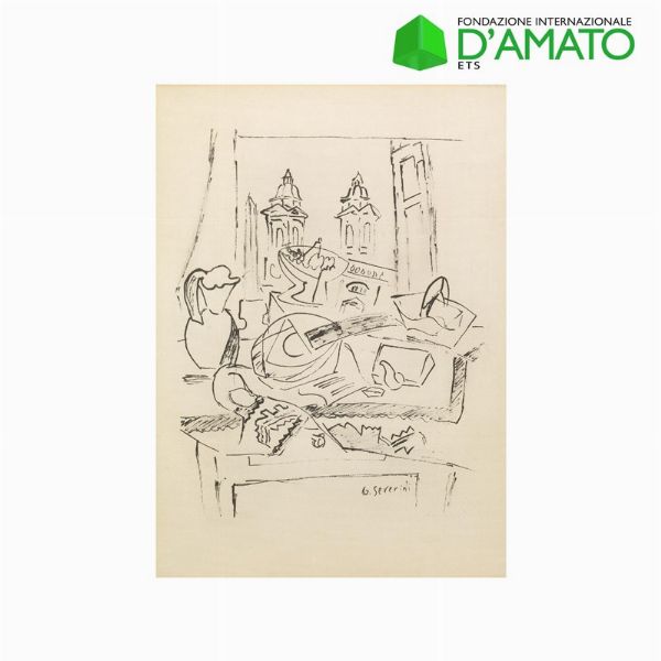 SEVERINI GINO : GINO SEVERINI  - Asta Arte Moderna e Contemporanea - Associazione Nazionale - Case d'Asta italiane