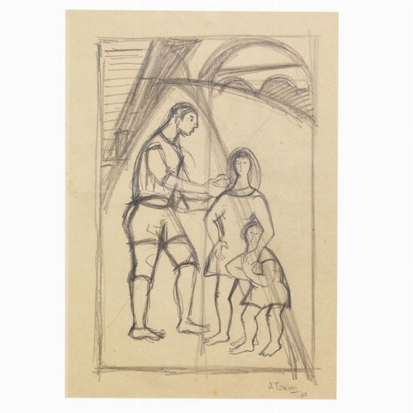 TAMBURI ORFEO : ORFEO TAMBURI  - Asta Arte Moderna e Contemporanea - Associazione Nazionale - Case d'Asta italiane