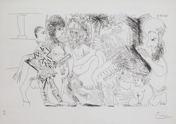 PICASSO PABLO : PABLO PICASSO  - Asta Arte Moderna e Contemporanea - Associazione Nazionale - Case d'Asta italiane