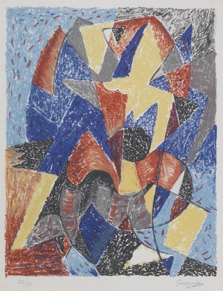 SEVERINI GINO : GINO SEVERINI  - Asta Arte Moderna e Contemporanea - Associazione Nazionale - Case d'Asta italiane
