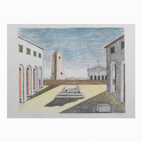 De Chirico Giorgio : GIORGIO DE CHIRICO  - Asta Arte Moderna e Contemporanea - Associazione Nazionale - Case d'Asta italiane