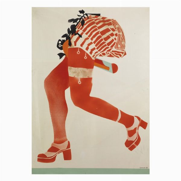 GUERRESCHI GIUSEPPE : GIUSEPPE GUERRESCHI  - Asta Arte Moderna e Contemporanea - Associazione Nazionale - Case d'Asta italiane