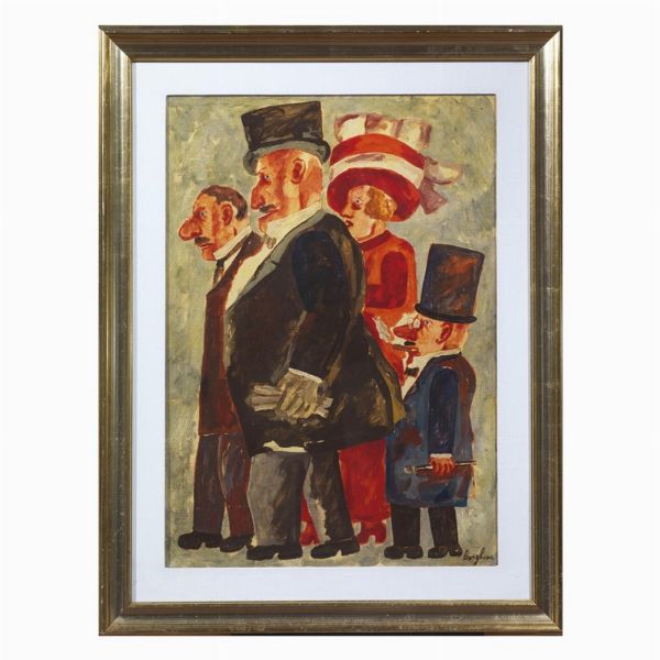 BORGHESE FRANZ : FRANZ BORGHESE  - Asta Arte Moderna e Contemporanea - Associazione Nazionale - Case d'Asta italiane