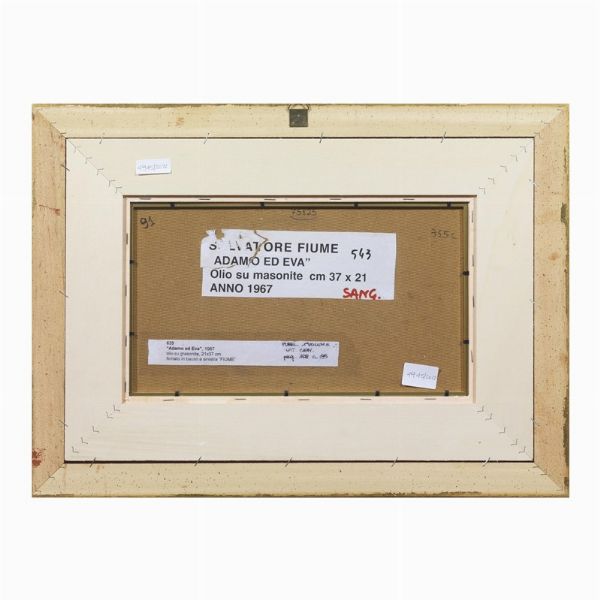 FIUME SALVATORE : SALVATORE FIUME  - Asta Arte Moderna e Contemporanea - Associazione Nazionale - Case d'Asta italiane