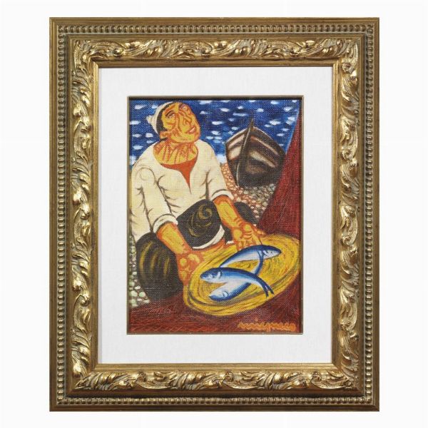 MIGNECO GIUSEPPE : GIUSEPPE MIGNECO  - Asta Arte Moderna e Contemporanea - Associazione Nazionale - Case d'Asta italiane