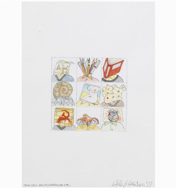 Echaurren Pablo : PABLO ECHAUARREN  - Asta Arte Moderna e Contemporanea - Associazione Nazionale - Case d'Asta italiane