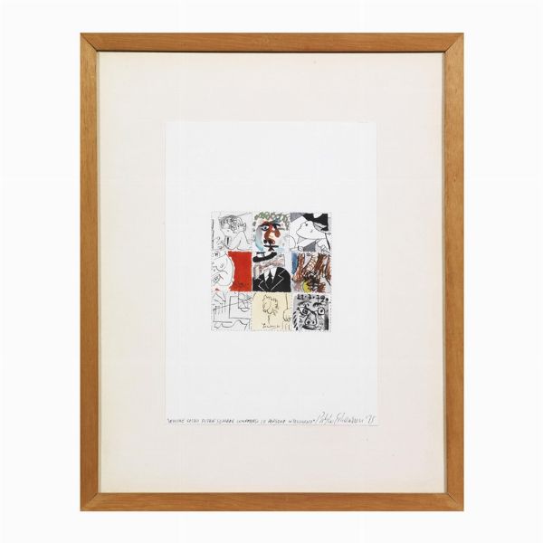 Echaurren Pablo : PABLO ECHAUARREN  - Asta Arte Moderna e Contemporanea - Associazione Nazionale - Case d'Asta italiane