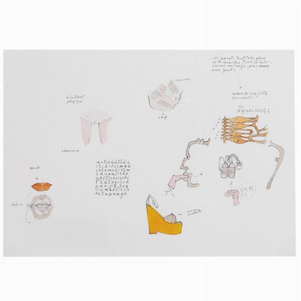 Baruchello Gianfranco : GIANFRANCO BARUCHELLO  - Asta Arte Moderna e Contemporanea - Associazione Nazionale - Case d'Asta italiane