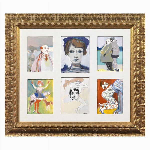 Maccari Mino : MINO MACCARI  - Asta Arte Moderna e Contemporanea - Associazione Nazionale - Case d'Asta italiane