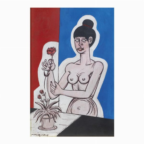 MIGNECO GIUSEPPE : GIUSEPPE MIGNECO  - Asta Arte Moderna e Contemporanea - Associazione Nazionale - Case d'Asta italiane