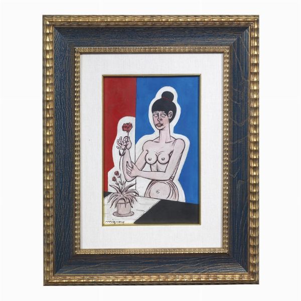 MIGNECO GIUSEPPE : GIUSEPPE MIGNECO  - Asta Arte Moderna e Contemporanea - Associazione Nazionale - Case d'Asta italiane