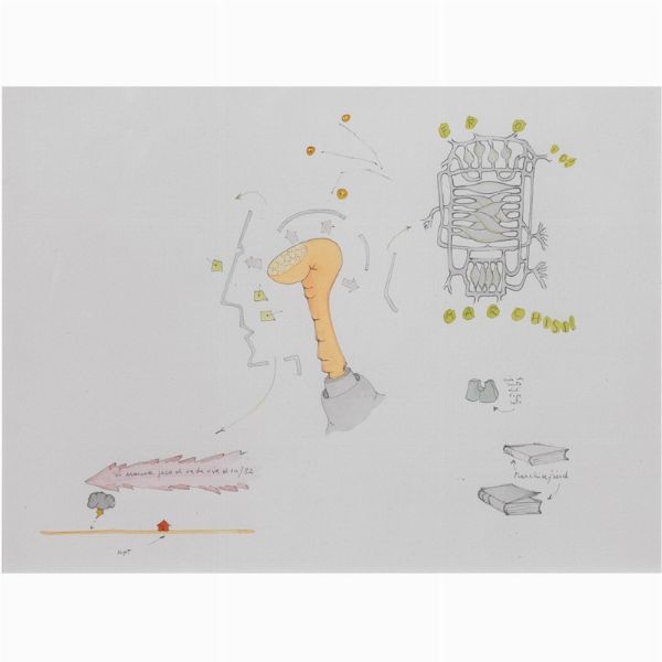 Baruchello Gianfranco : GIANFRANCO BARUCHELLO  - Asta Arte Moderna e Contemporanea - Associazione Nazionale - Case d'Asta italiane