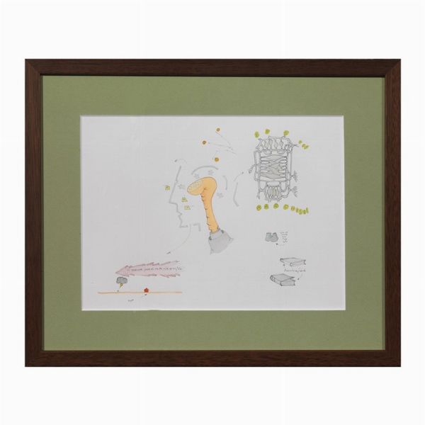 Baruchello Gianfranco : GIANFRANCO BARUCHELLO  - Asta Arte Moderna e Contemporanea - Associazione Nazionale - Case d'Asta italiane