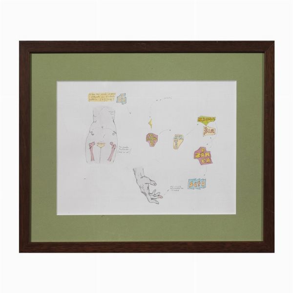 Baruchello Gianfranco : GIANFRANCO BARUCHELLO  - Asta Arte Moderna e Contemporanea - Associazione Nazionale - Case d'Asta italiane