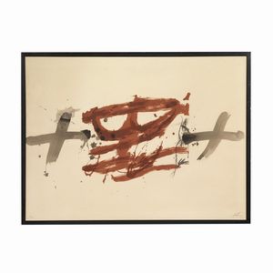 TAPIES ANTONI : ANTONI TAPIES  - Asta Arte Moderna e Contemporanea - Associazione Nazionale - Case d'Asta italiane