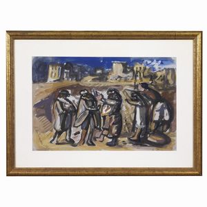 CASCELLA BASILIO : PIETRO CASCELLA  - Asta Arte Moderna e Contemporanea - Associazione Nazionale - Case d'Asta italiane