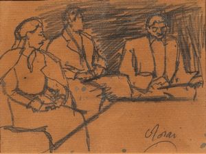 ROSAI OTTONE : OTTONE ROSAI  - Asta Arte Moderna e Contemporanea - Associazione Nazionale - Case d'Asta italiane