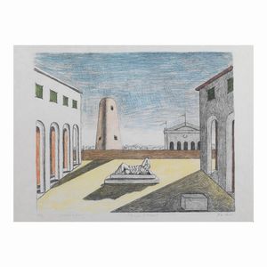 De Chirico Giorgio : GIORGIO DE CHIRICO  - Asta Arte Moderna e Contemporanea - Associazione Nazionale - Case d'Asta italiane