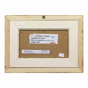 FIUME SALVATORE : SALVATORE FIUME  - Asta Arte Moderna e Contemporanea - Associazione Nazionale - Case d'Asta italiane
