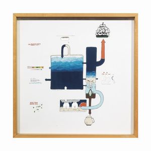 Baruchello Gianfranco : GIANFRANCO BARUCHELLO  - Asta Arte Moderna e Contemporanea - Associazione Nazionale - Case d'Asta italiane